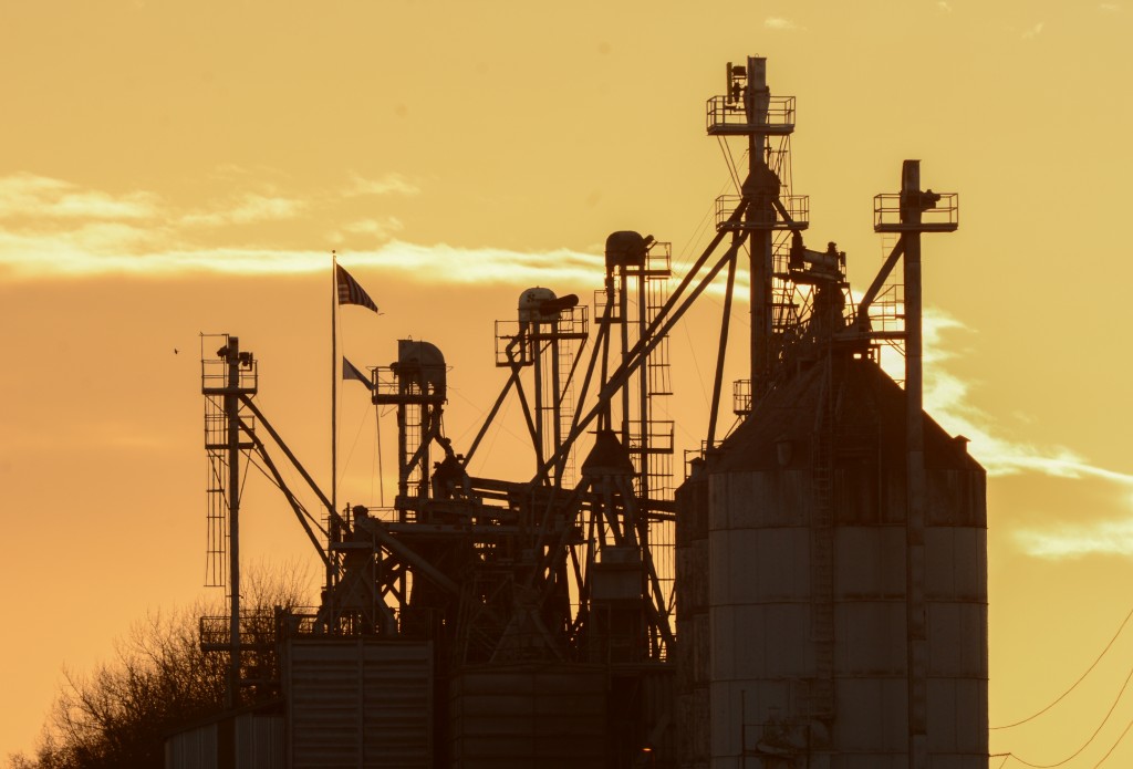 silos against sunset 20150224-08